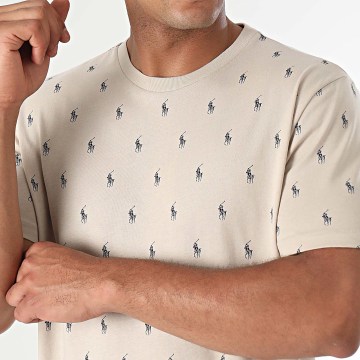 Polo Ralph Lauren - Tee Shirt All Over Player Beige