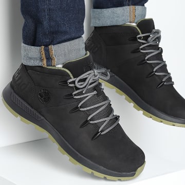 Timberland - Trainers Sprint Trekker Mid Lace A6DQD Zwart Nubuck