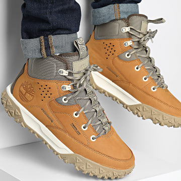 Timberland - Laarzen Greenstride Motion 6 Mid HKR A62VC Tarwe