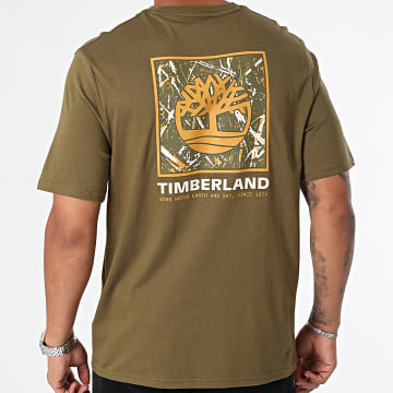 Timberland - Tee Shirt A6X8E Vert Kaki