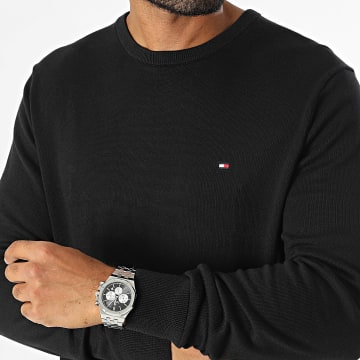 Tommy Hilfiger - Maglione Essential Cotton 4748 nero