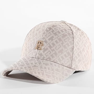 Tommy Hilfiger - Casquette Femme Monogram Jacquard 6627 Beige