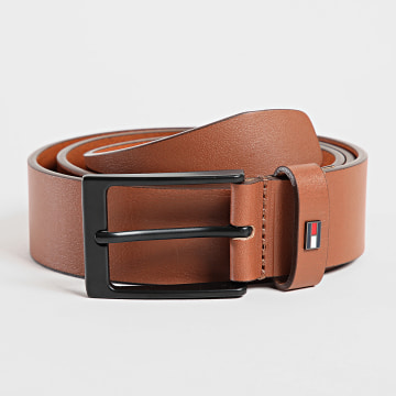 Tommy Hilfiger - Layton Nieuwe Leren Riem 3,5 2821 Bruin