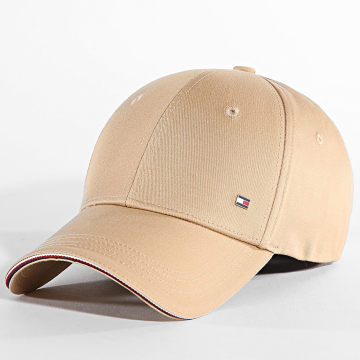 Tommy Hilfiger - TH Corporate Gorra de algodón de 6 paneles 2534 Beige