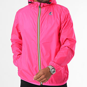 K-Way - Le Vrai Claude 3.0 Windjack Fluo Roze