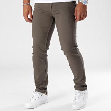 Mackten - Sam Regelmatige Jeans Khaki Groen