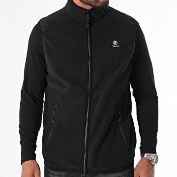 Timberland - A62FK Mouwloze Zip Fleece Jas Zwart