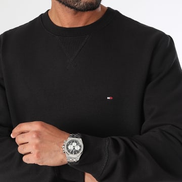 Tommy Hilfiger - Sweat Crewneck Essential Fleece 7232 Noir