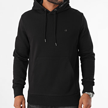 Calvin Klein - Hoodie Hals Logo 4093 Zwart