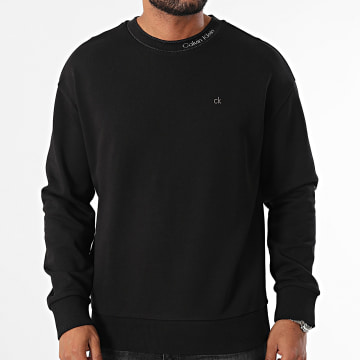 Calvin Klein - Sweatshirt met ronde hals en logo 4092 Zwart