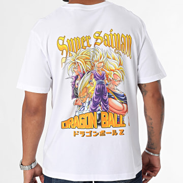 Dragon Ball Z - Tee oversize Large Bootleg Bianco