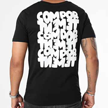 Comportement - Tee Shirt Bubble Noir Blanc