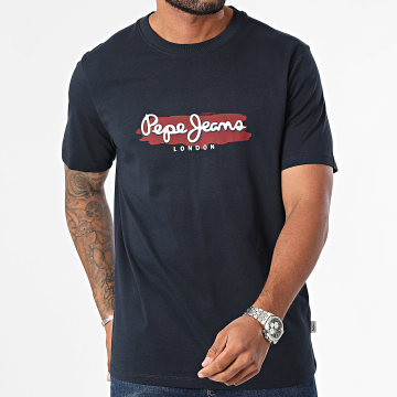 Pepe Jeans - Arsham T-shirt PM509713 marineblauw