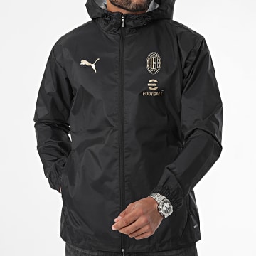 Puma - Coupe-Vent AC Milan Training All Weather 777522 Noir Doré