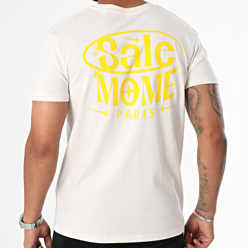 Sale Môme Paris - Tee Shirt Modern Art Beige Jaune