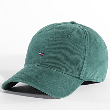 Tommy Hilfiger - Gorra Flag '85 Soft 6 Paneles 2531 Verde Oscuro