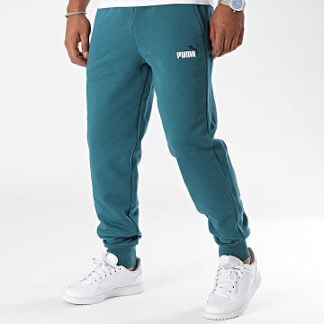 Puma - Essential+ 2 Kraag Logo 586767 Flesgroen Joggingbroek