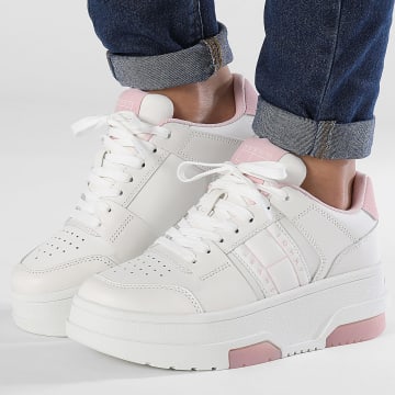 Tommy Jeans - Baskets Femme The Brooklyn Flatform 2592 Misty Pink