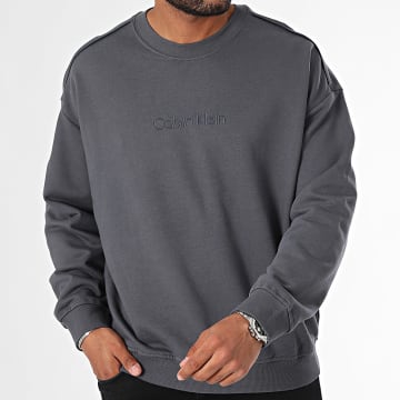 Calvin Klein - Sweat ronde hals NM2686E Houtskool grijs