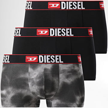 Diesel - Lote de 3 00ST3V-0TJAH Boxer Negro Gris