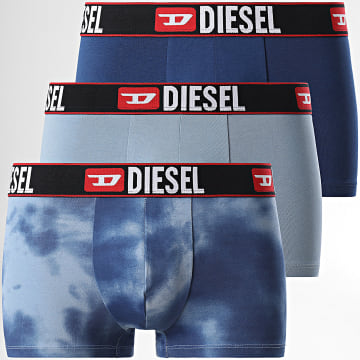 Diesel - Set van 3 00ST3V 0TJAH Lichtblauwe marine boxershorts