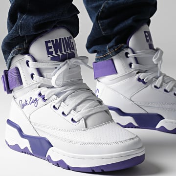 Ewing Athletics - Zapatillas Ewing 33 Hi 1BM02527 Blanco Ultra Violeta