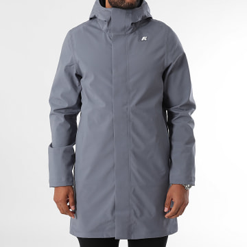 K-Way - Parka Capuche Thomas Bonded K7126WW Gris