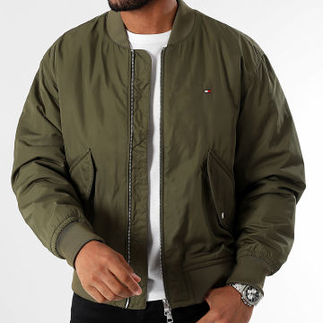 Tommy Hilfiger - Giacca bomber autentica 6592 Verde Khaki