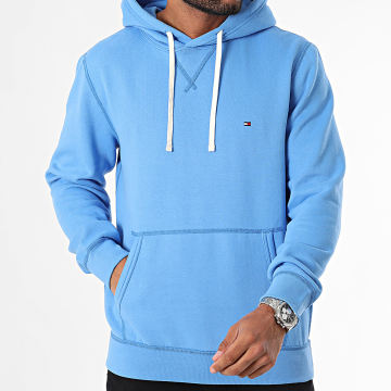 Tommy Hilfiger - Sweat Capuche Oversize Essential 7230 Bleu Clair