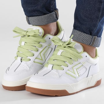 Vans - Baskets Femme Upland D1HLIM1 Vintage Leather Lime