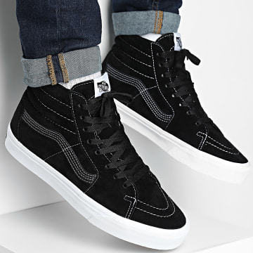 Vans - Sk8 Hi CMXBM81 Varken Suède Zwart Hi-Top Sneakers