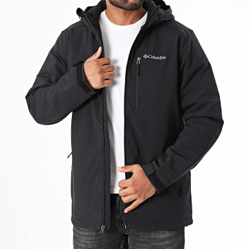 Columbia - Gate Racer II Softshell Hooded Zip Jacket 2090404 Zwart