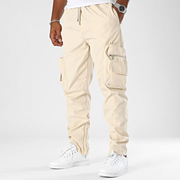 Ikao - Pantaloni cargo beige