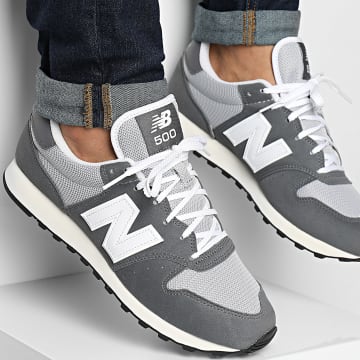 New Balance - Lifestyle 500 GM500LCR Grijze sportschoenen