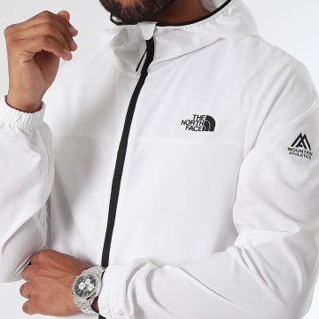 The North Face - Coupe-Vent Capuche A893K Blanc