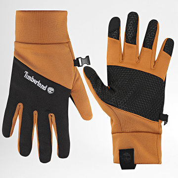 Timberland - Gants A2NMQ Camel Noir