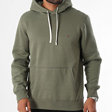 Tommy Hilfiger - Essential 7230 Oversize Hoodie Khaki Groen