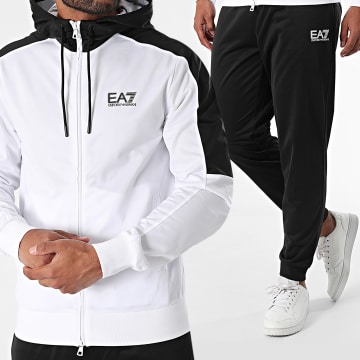 EA7 Emporio Armani - Zwart Wit 6DPV70-PJHCZ Trainingspak