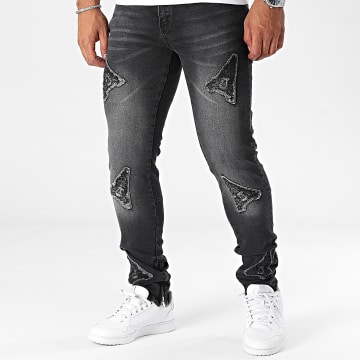 Ikao - Jeans skinny neri