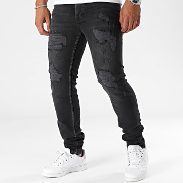 Ikao - Jeans neri slim