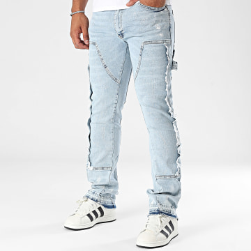 Ikao - Jean Flare Bleu Wash