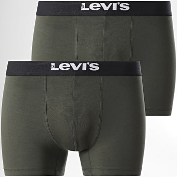 Levi's - Lot De 2 Boxers 701222842 Vert Kaki