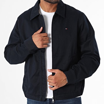 Tommy Hilfiger - Giacca con zip in cotone Ivy 6603 Navy