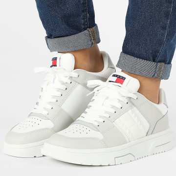 Tommy Jeans - De Brooklyn 2615 Stratus Grijs Damessneakers