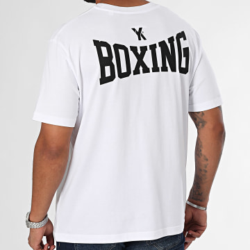 Yoann Kongolo (YK) - Maglietta oversize Large YK Boxing Bianco