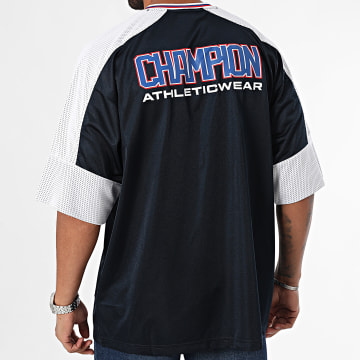 Champion - Camiseta cuello pico holgada 220329 Azul marino