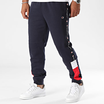 Champion - Slim Band Joggingbroek 220335 marineblauw