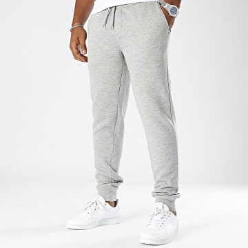 JJREBEL - Pantalon Jogging Regular Gorm Gris Chiné