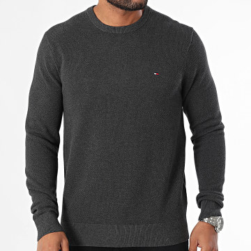 Tommy Hilfiger - Essential Structure 6347 Antracietgrijze trui