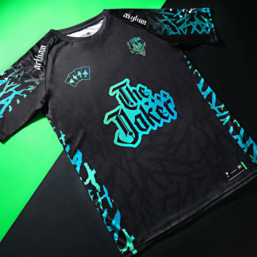 DC Comics - Maillot Collector Jersey Joker Noir Vert